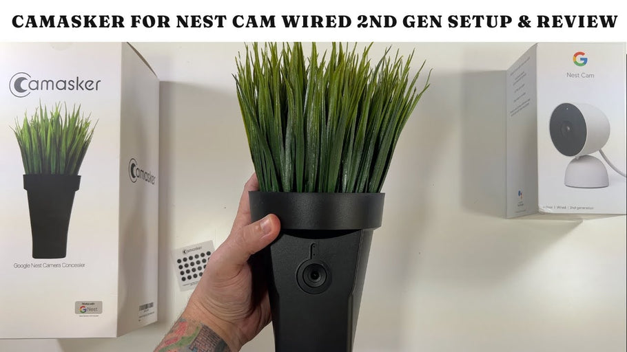 Camasker for Google Nest Cam Wired 2nd Generation Unboxing, Test & Review! (BigC Vlogs)