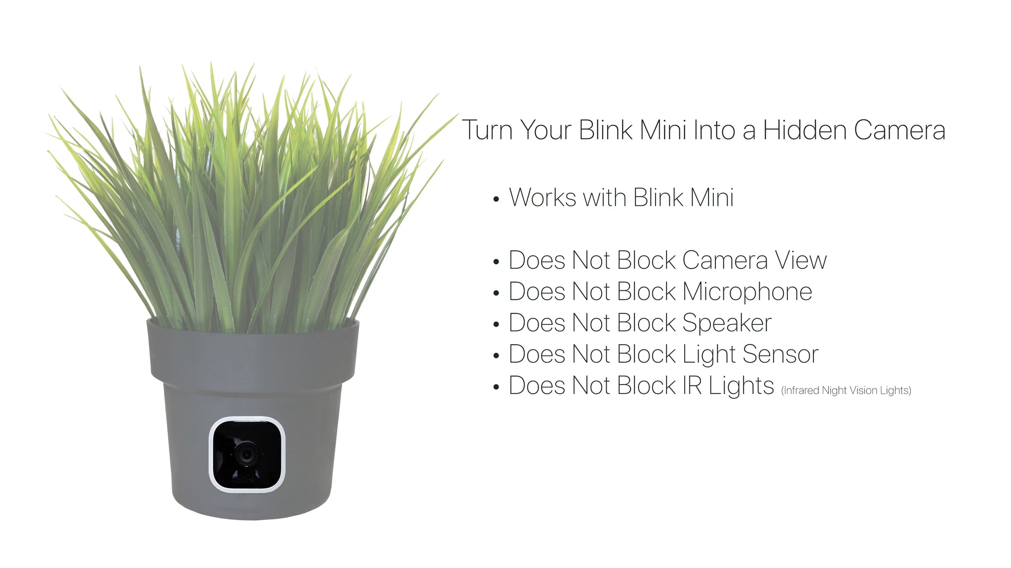 Camasker for Blink Mini Hide Your Blink Mini Camera